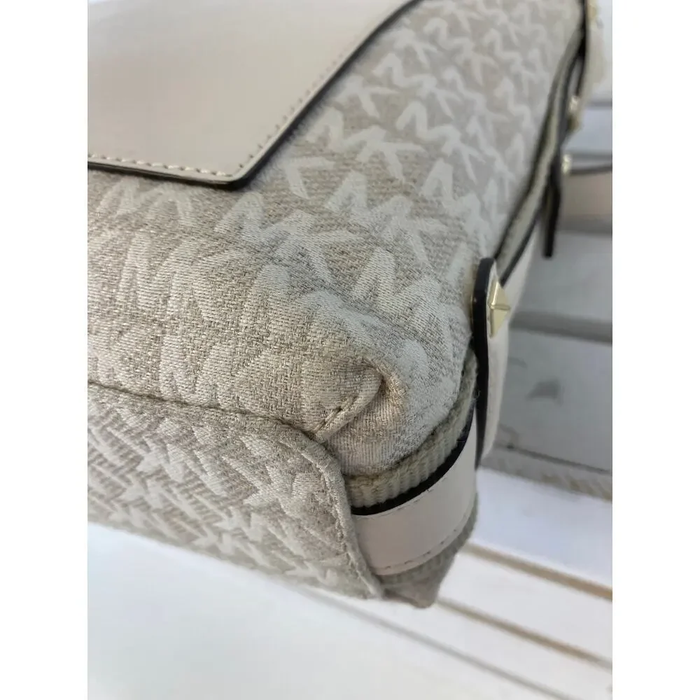 MICHAEL KORS N S GRIFFIN MESSENGER JACQUARD CROSSBODY